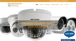 Desktop Screenshot of orangecountyvideosurveillance.com